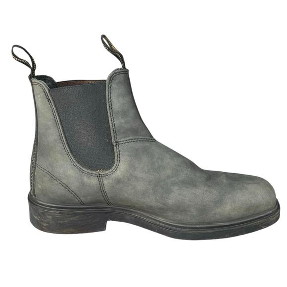 Blundstone Women’s 1910 Steel Grey Leather Chelsea Boot Size 8 US 10 - Picture 4 of 10